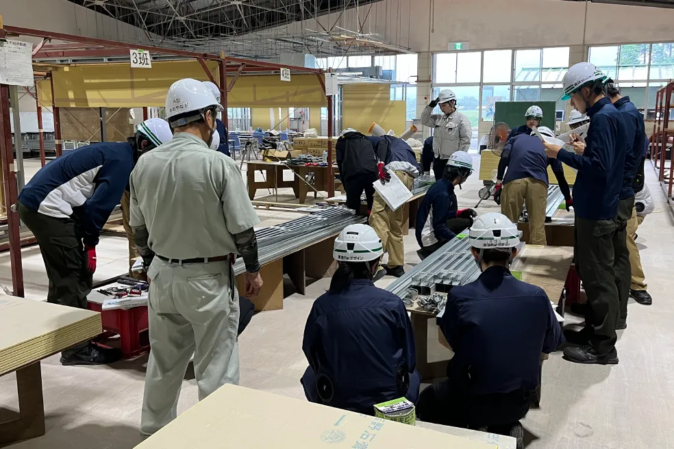 建築技術研修画像