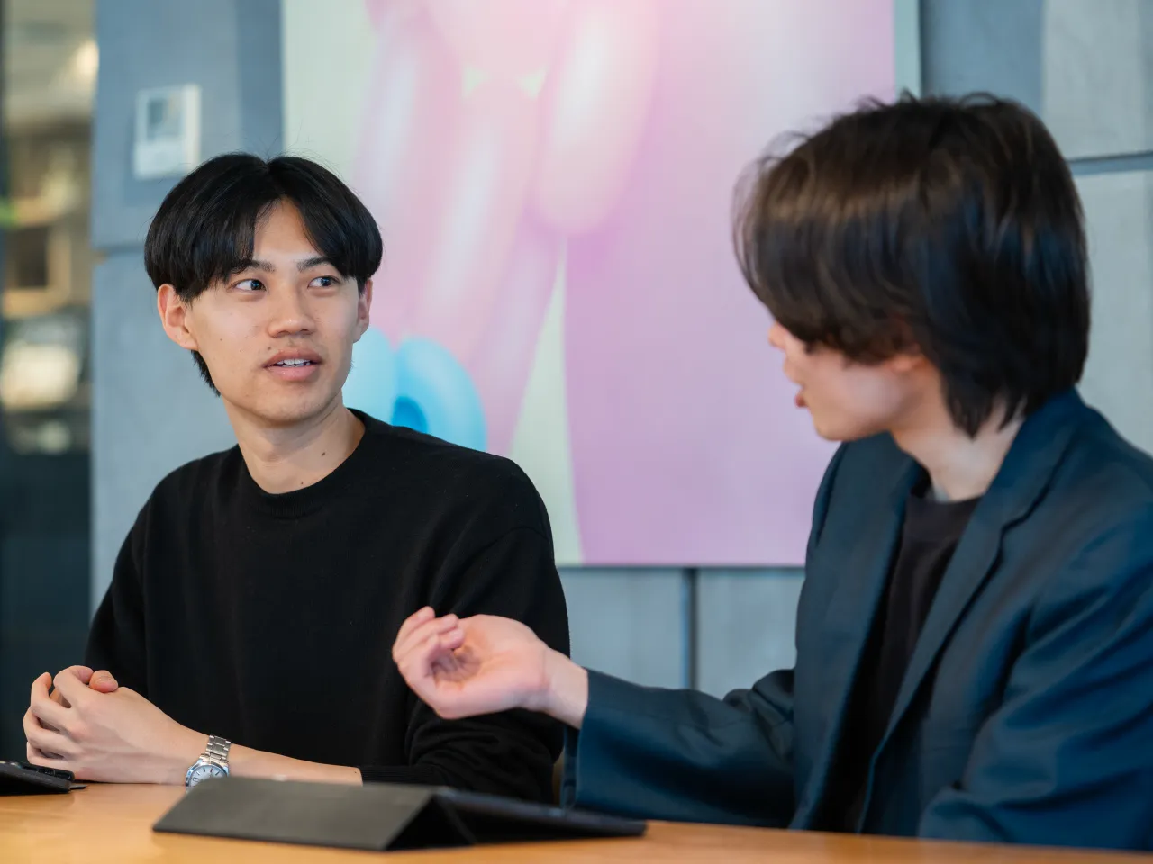 経験者採用座談会の風景画像